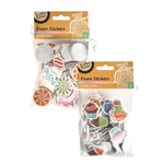 Foam Stickers Sweets 80pk
