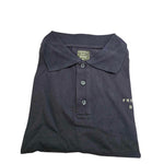 French Bay Cotton Polo Black -S