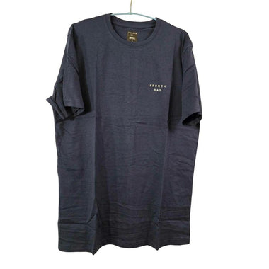 French Bay Cotton T-Shirt Blue-S