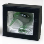 Glass Kiwi Deco Dark Green 5cm