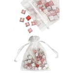 Glass Mosaic Tiles 1cm 30pk