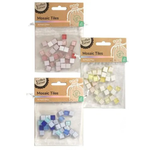 Glass Mosaic Tiles 1cm 30pk