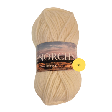 Glenorchy 100% NZ Wool 01 Cream