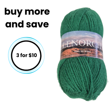 Glenorchy 100% NZ Wool 04 Green