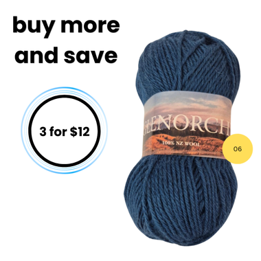Glenorchy 100% NZ Wool 06 Airforce