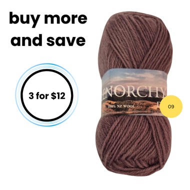 Glenorchy 100% NZ Wool 09 Latte