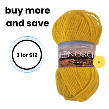 Glenorchy 100% NZ Wool 11 Gold
