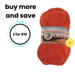 Glenorchy 100% NZ Wool 12 Burnt Orange