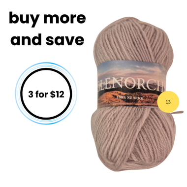 Glenorchy 100% NZ Wool 13 Silver Grey