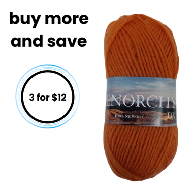 Glenorchy 100% NZ Wool 24 Tomato Cream