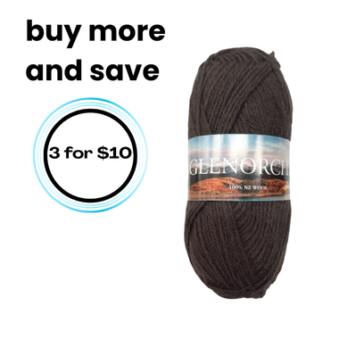 Glenorchy 100% NZ Wool 26 Chocolate