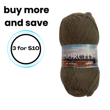 Glenorchy 100% NZ Wool 27 Military Olive
