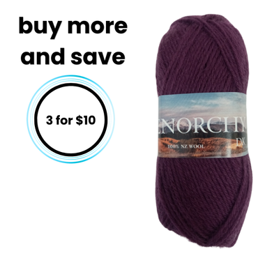 Glenorchy 100% NZ Wool 23 Italian Plum