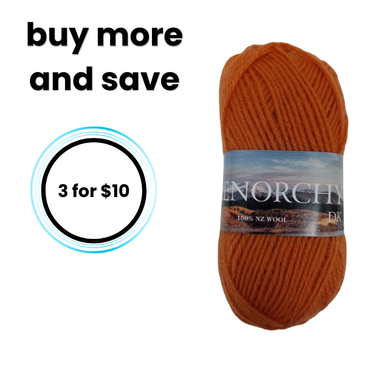 Glenorchy 100% NZ Wool 24 Tomato Cream
