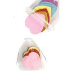 Glitter Foam Hearts 16pk