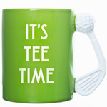 Golf Mug Its Tee Time