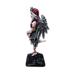 Goth Angel Holding Skull