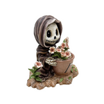 Grim Reaper with Flower Pot Spring