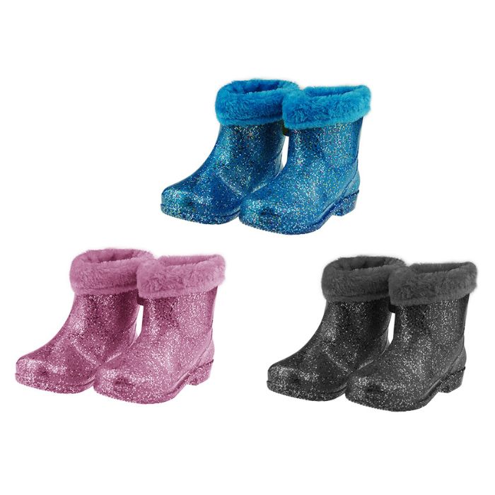 Glitter gumboots best sale