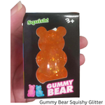 Gummy Bear Squishy Glitter