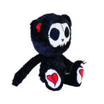 Gus Finks Grim the Stitch Bear Gooli Plush Black