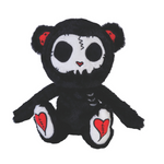 Gus Finks Grim the Stitch Bear Gooli Plush Black