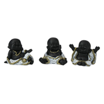 Happy Buddha 8cm 3 Asst