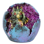 Hatching Baby Dragon LED Geode