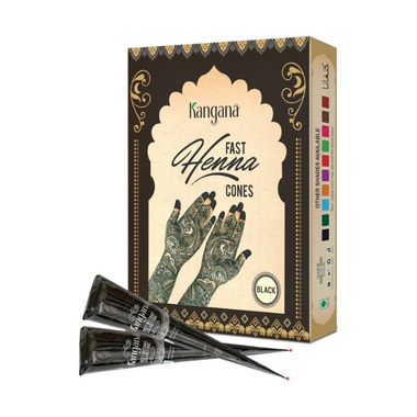 Henna Cone - Black