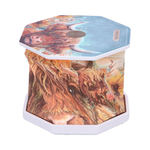 Highland Cow Foldable Lamp 21cm USB Table Lamp