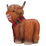 Highland Cow Snug 12.2cm Ornament-Statuette