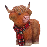 Highland Cow Snug 12.2cm Ornament-Statuette