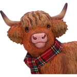Highland Cow Snug 12.2cm Ornament-Statuette