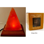Himalayan Salt Lamp - Orange Pyramid - USB Lamp
