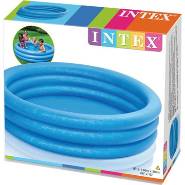 Intex Crystal Blue Inflatable Pool - 66 x 15in (168 x 38cm)
