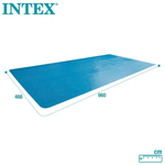 Intex Rectangle Solar Pool Cover 32 x 16ft (9.56 x 4.88m) - 28018