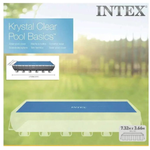 Intex Rectangular Solar Pool Cover 12 x 24ft (7.32 x 3.66m) - 28017