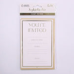 Invitation - Youre Invited - Champagne Gold 6pk