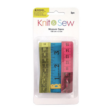 K&S Tape Measure 150cm 3pc