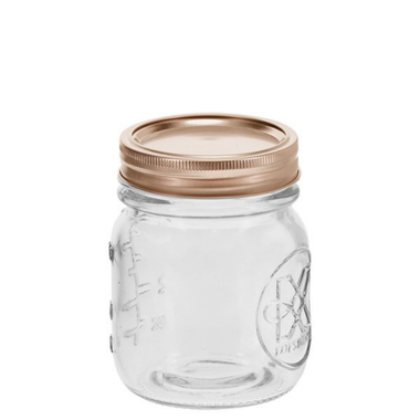 Kates Embossed Jar Copper Lid 150ml