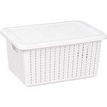 Knit Lidded Basket 5L