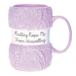 Knitting Mug - Unravelling