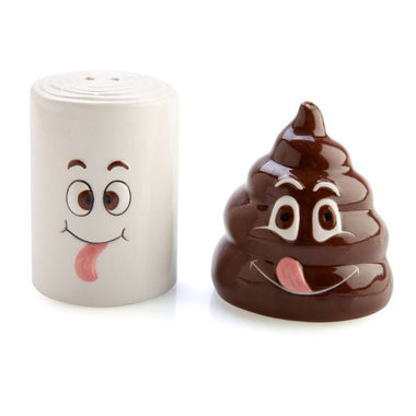 Koolface Poo & Toilet Paper Salt & Pepper Set