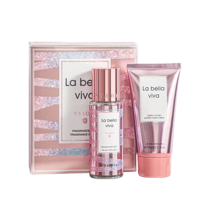 La Bella Viva 2pc Set Body Mist Lotion Sunny s Variety Stores