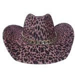Leopard Print Cowboy Hat