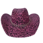 Leopard Print Cowboy Hat