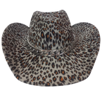 Leopard Print Cowboy Hat