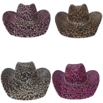 Leopard Print Cowboy Hat