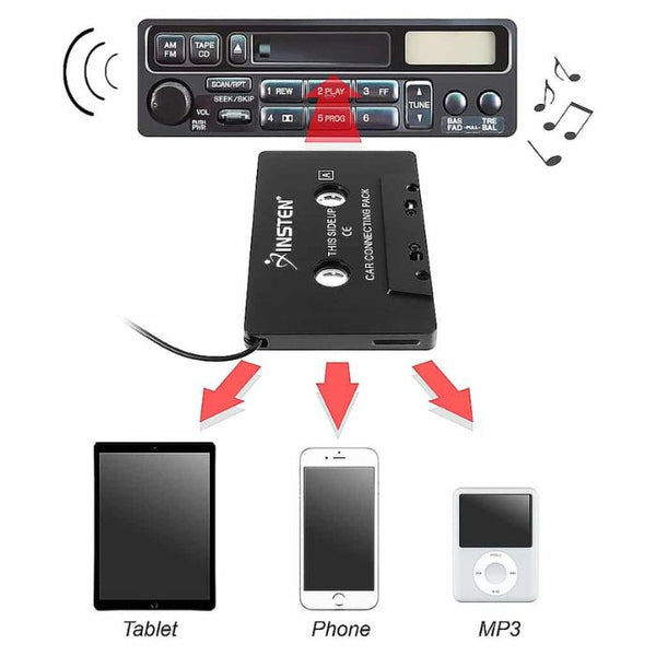 MP3 Cassette Adapter Connect For Transmittance Music – Sunny's Variety ...