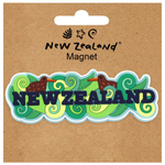 Magnet PVC NZ Ferns & Kiwis